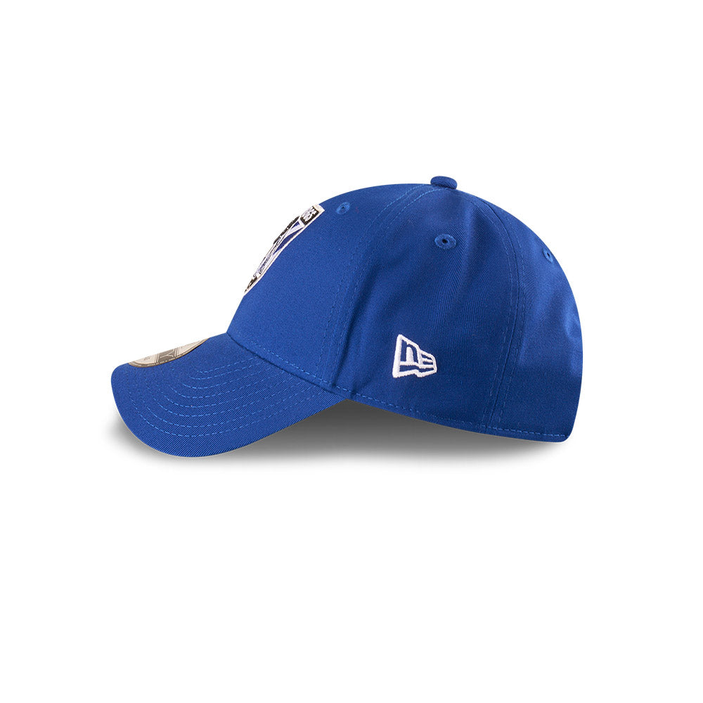Canterbury-Bankstown Bulldogs Hat - 2025 NRL Badged Blue OTC 9Forty Strapback Cap - New Era